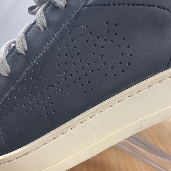 P448 Project Sustainability Black Leather Sneakers EU 39 Size 8.5 Women Italy - Picture 16 of 16